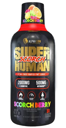 Alpha Lion SuperHuman Scorch  Scorch Berry - 31 Servings