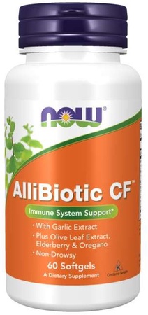 Now Foods Allibiotic CF - 60 Softgels