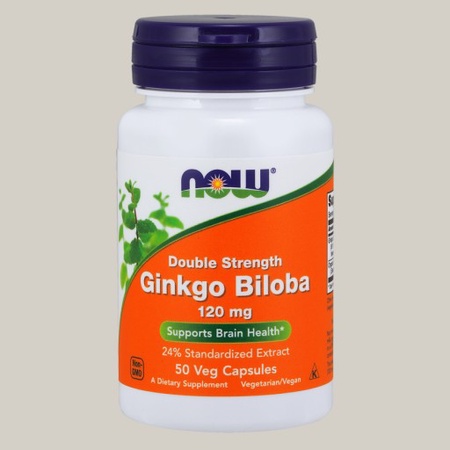 Now Foods Ginkgo Biloba 120 Mg - 50 VCap