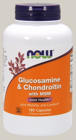 Now Foods Glucosamine & Chondroitin with MSM - 180 Cap