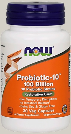 Now Foods Probiotic-10 100 Billion - 30 Cap