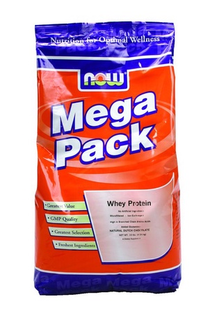 Now Foods Whey Protein  Chocolate - 10 Lb