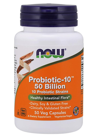 Now Foods Probiotic-10  50 Billion - 50 Cap