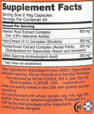 Now Foods Sleep - 90 Capsules