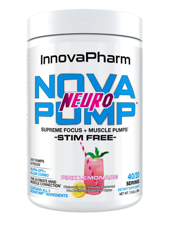 InnovaPharm Nova Pump Neuro  Pink Lemonade - 40 Servings