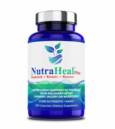 NutraHeal Plus w/NADH  Recovery Formula - 120 Cap  *expiration date 3/23