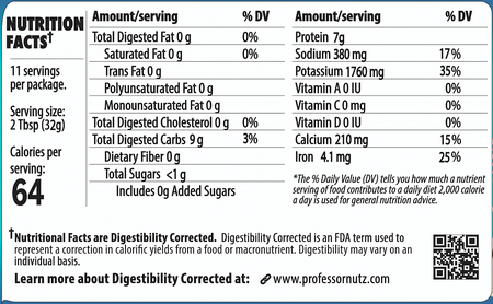 Professor Nutz Cookies N Cream - 12 Oz