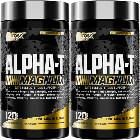 Nutrex  ALPHA-T MAGNUM - 2 x 120 Capsule Bottles  TWINPACK  *FREE SHIPPING
