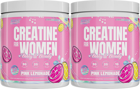 Nutrex Creatine For Women Pink Lemonade - 60 Servings (2 x 30 Serving Bottles) TWINPACK