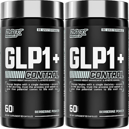 Nutrex GLP1+ Control  - 2 x 60 Capsule Bottles TWINPACK