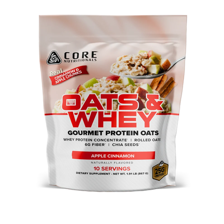 Core Nutritionals Oats & Whey Protein  Apple Cinnamon - 1.9 Lb
