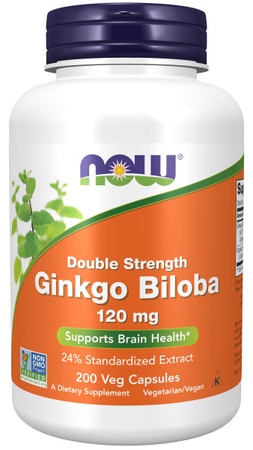 Now Foods Ginkgo Biloba 120 Mg - 200 VCap