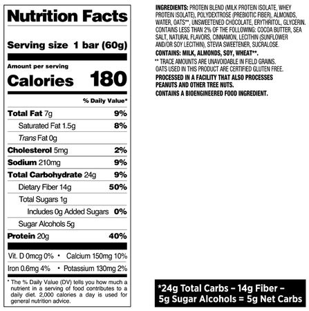 Quest Bar Oatmeal Chocolate Chip - 12 Bars