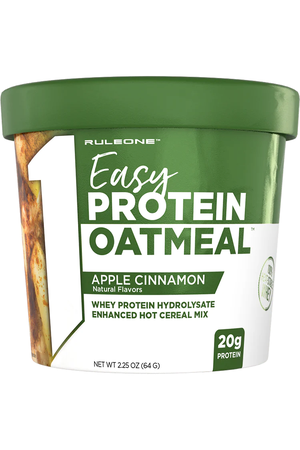 Rule 1 R1 Easy Protein Oatmeal Apple CInnamon - 12 Packs