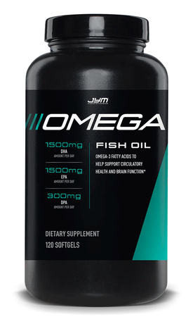 JYM Omega Fish Oil - 120 Softgels