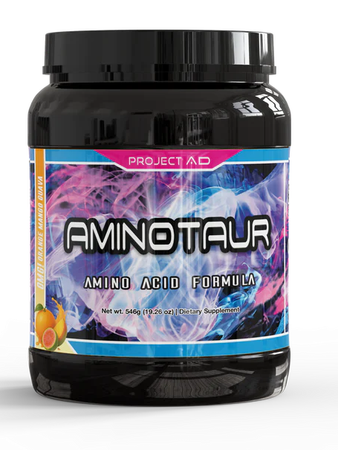 Project AD AminoTaur BCAA+EAA Plus Formula Orange Mango Guava   - 30 Servings