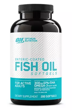Optimum Nutrition Fish Oil Capsules - 200 Softgels