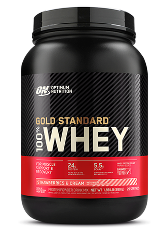 Optimum Nutrition 100% Whey Gold Standard Strawberry - 29 Servings