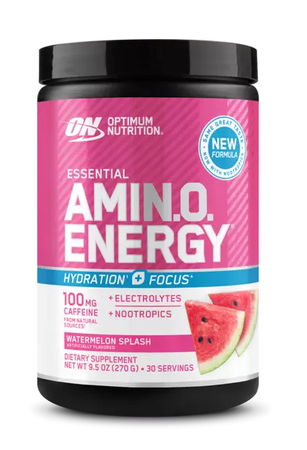 Optimum Nutrition Amino Energy Hydration + Focus  Watermelon Splash - 30 Servings