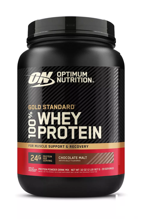 Optimum Nutrition 100% Whey Gold Standard Chocolate Malt - 2 Lb