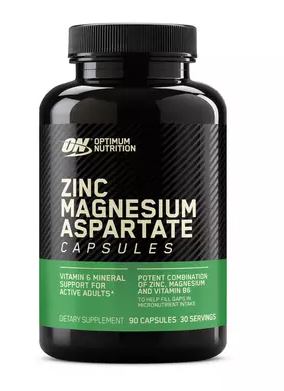 Optimum Nutrition ZMA  Zinc Magnesium Aspartate - 90 Cap