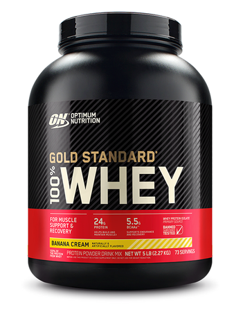 Optimum Nutrition 100% Whey Gold Standard Banana - 5 Lb