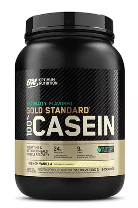 Optimum Nutrition 100% Casein Natural French Vanilla - 2 Lb