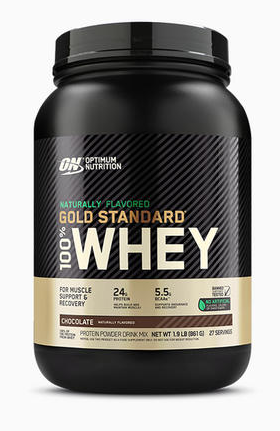 Optimum Nutrition 100% Whey Gold Standard NATURAL Chocolate - 1.9 Lb