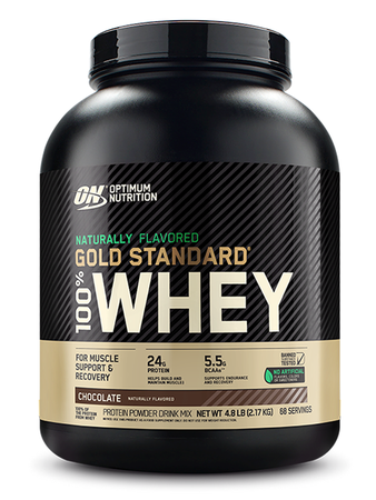 Optimum Nutrition 100% Whey Gold Standard NATURAL Chocolate - 4.8 Lb