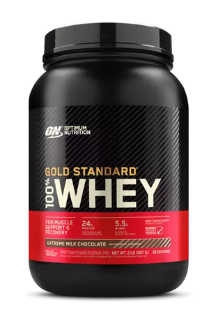 Optimum Nutrition 100% Whey Gold Standard Extreme Milk Chocolate - 2 Lb