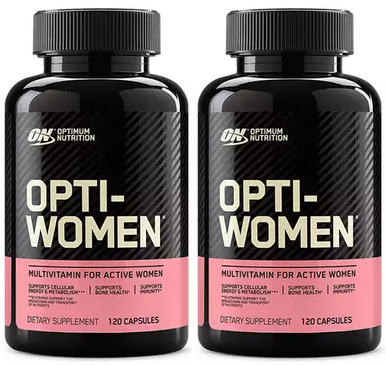-Optimum Nutrition Opti-Women MultiVitamin - 240 Cap (2 x 120 Cap Btls)  TWINPACK  *expiration date 10/23