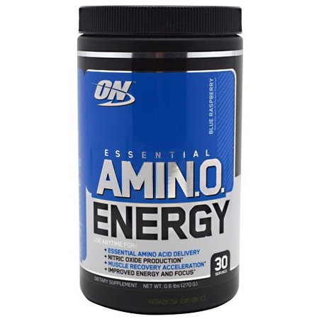 Optimum Nutrition Amino Energy  Blue Raspberry - 30 Servings