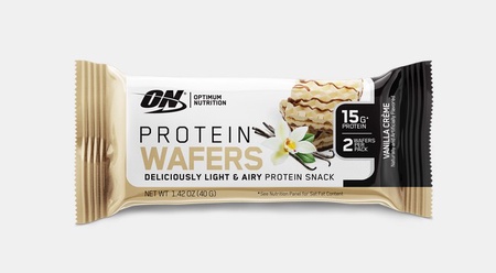 Optimum Nutrition Protein Wafers Vanilla Creme - 9 Bars