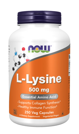 Now Foods L-Lysine 500 Mg - 250 Cap