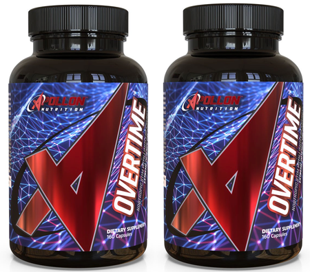 Apollon Nutrition Overtime V3 - 2 x 160 Cap  *Special Offer TWINPACK