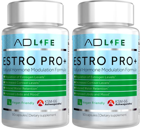 Project AD Estro Pro + - 2 x 90 Capsule Bottles TWINPACK