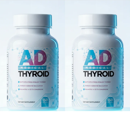 Project AD Thyroid - 2 x 150 Capsule Bottles TWINPACK