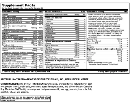 Animal Pak Powder Cherry Bomb - 30 Servings