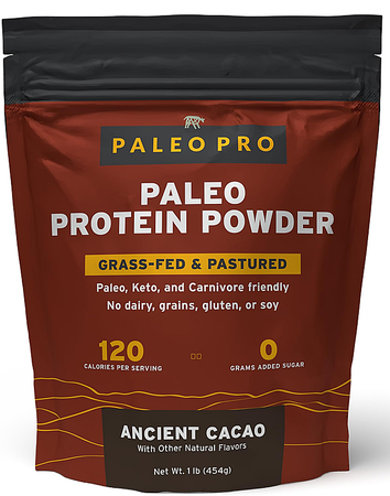 Paleo Pro Paleo Protein Powder Ancient Cacao - 1 Lb