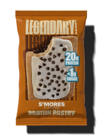 Legendary Foods Protein Pastry  S'Mores - 10 Pastries