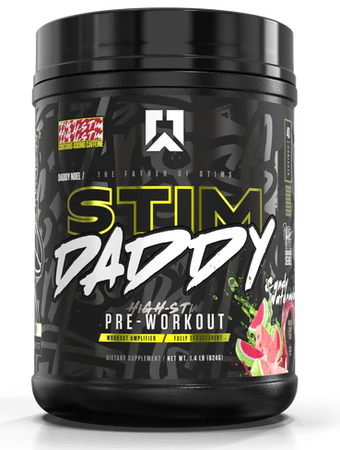 RYSE Stim Daddy Pre-Workout  Candy Watermelon - 40 Servings
