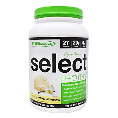 PES Select Vegan Plant Based Protein Vanilla - 27 Servings