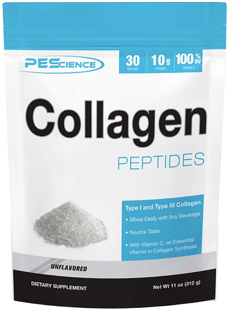 PES Collagen Peptides Unflavored - 30 Servings