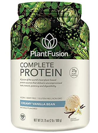 PlantFusion Complete Vegan Protein Powder Vanilla - 2 Lb