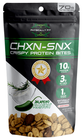 Physically FIT CHXN-SNX Jalapeno Ranch with Peanuts & Almond - 7 Serving Bag