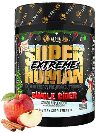 Alpha Lion SuperHuman Extreme  Swole Cider - 21 Servings