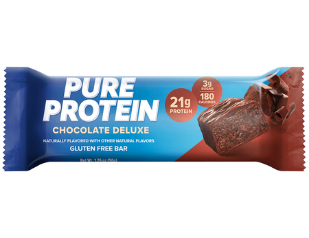 Pure Protein Bars  Chocolate Deluxe - 12 Bars (2 Boxes of 6 Bars)