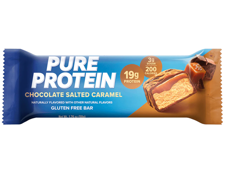 Pure Protein Bars  Chocolate Peanut Caramel - 12 Bars (2 Boxes of 6 Bars)