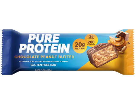 Pure Protein Bars  Chocolate Peanut Butter - 12 Bars (2 Boxes of 6 Bars)