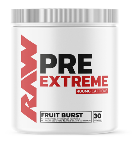 RAW PRE Extreme  Fruit Burst - 30 Servings